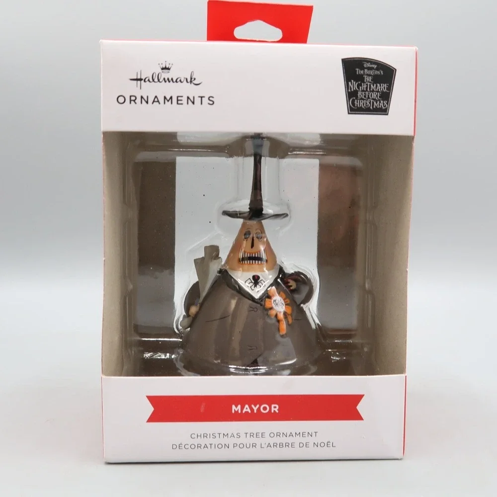 Hallmark Nightmare Before Christmas Mayor Christmas Tree Ornament